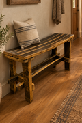 Whisky stave bench indoor/outdoor