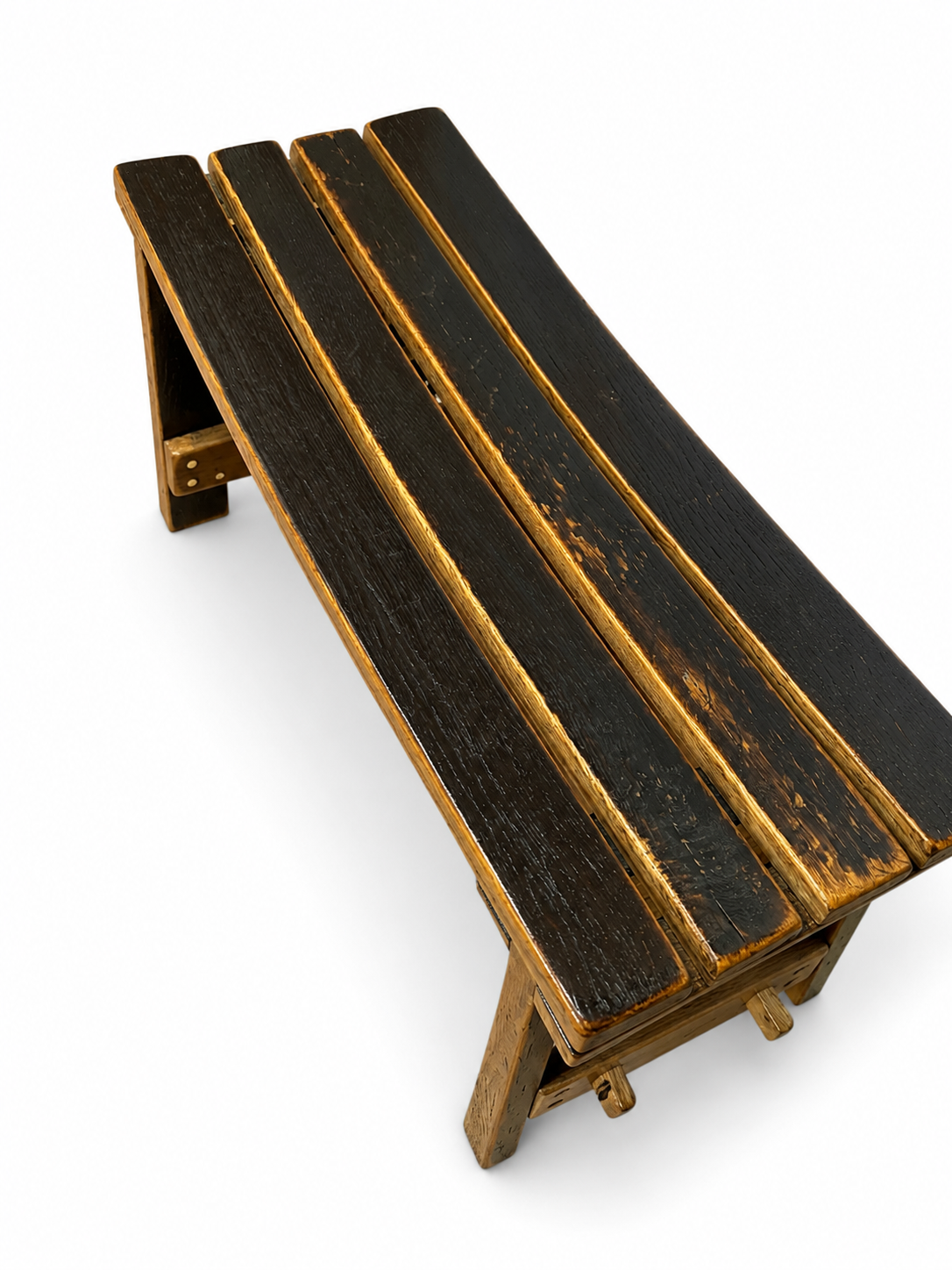 Whisky stave bench indoor/outdoor